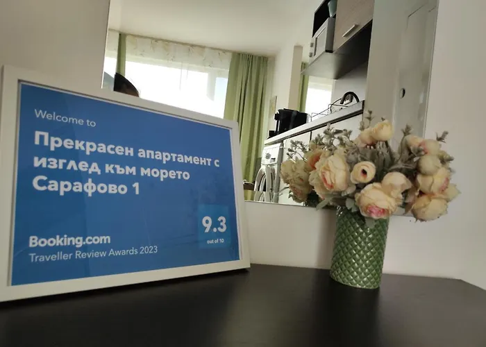 Прекрасен Апартамент С Изглед Към Морето Сарафово 1